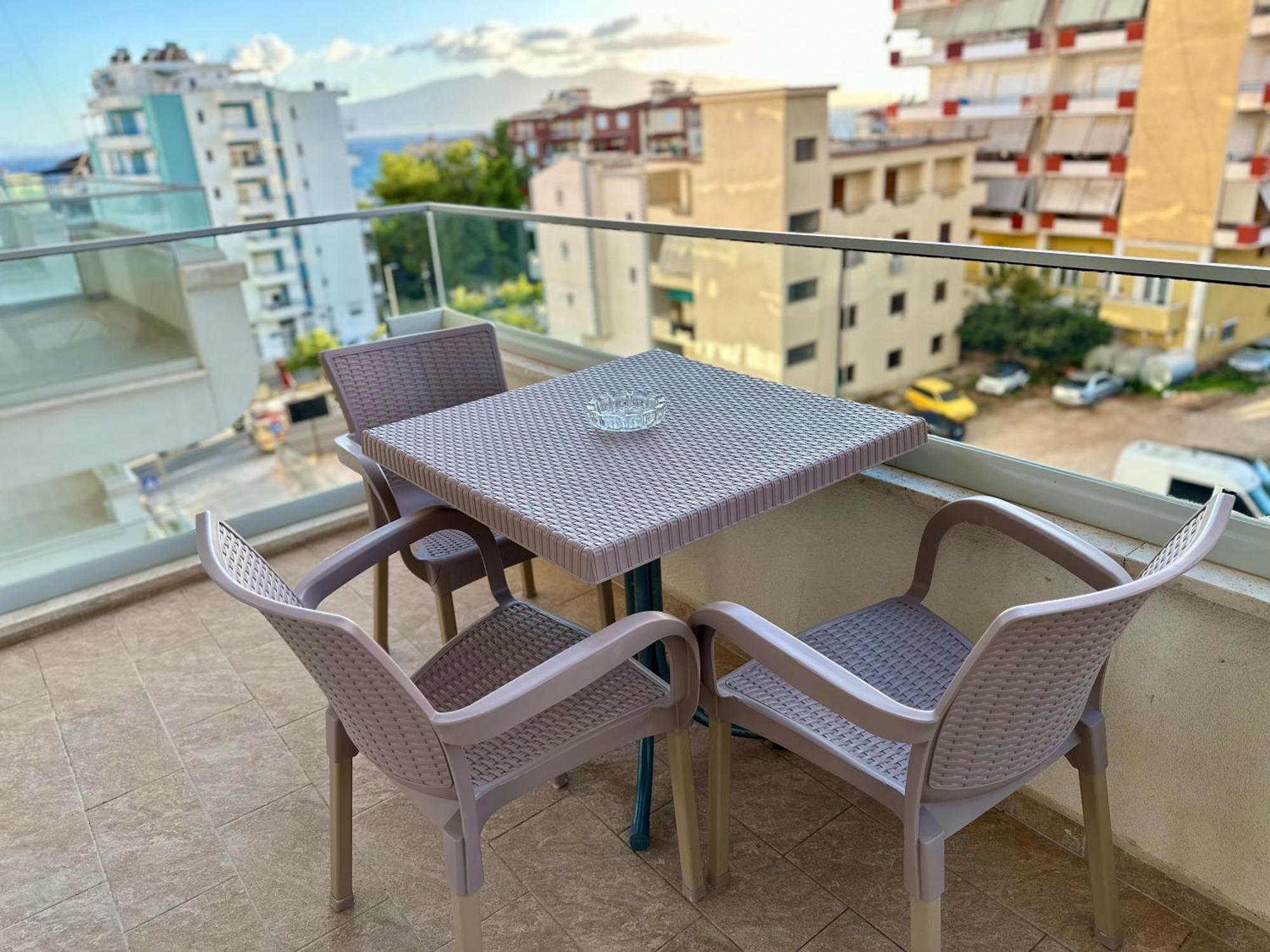 Kay Apartment Saranda Terraces المظهر الخارجي الصورة